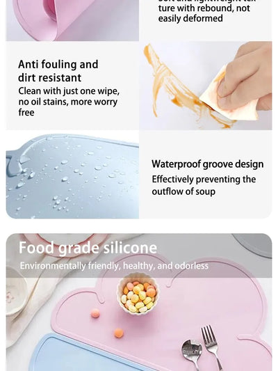 Nonspill Pet Mat – Waterproof, non-slip, easy-clean silicone.