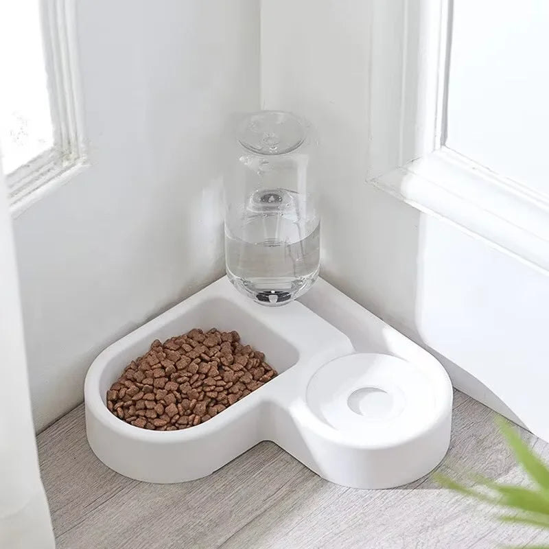 Double Pet Bowl – Food & water set for cats and small dogs.