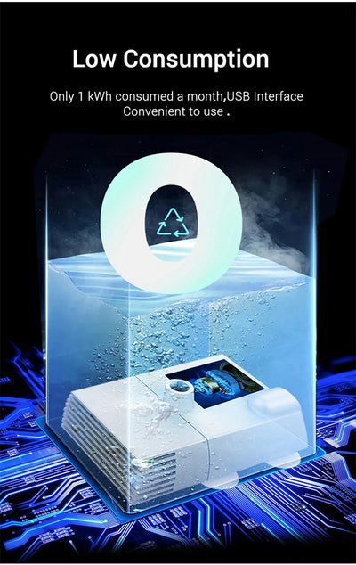 Smart USB Pet Fountain – Filtered, sensor-activated.