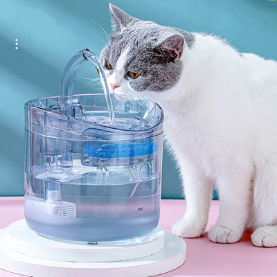 Smart USB Pet Fountain – Filtered, sensor-activated.