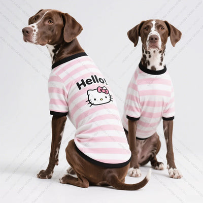 Hello Kitty Dog Summer Set – Breathable vests & tees.