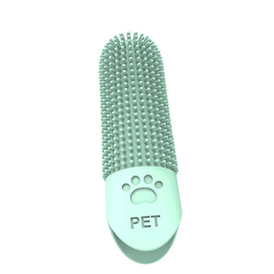 Pet Finger Toothbrush – Silicone tartar remover for cats & dogs.