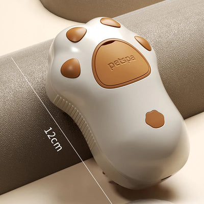 3-in-1 Electric Pet Brush – Steam, spray, massage for dogs & cats.