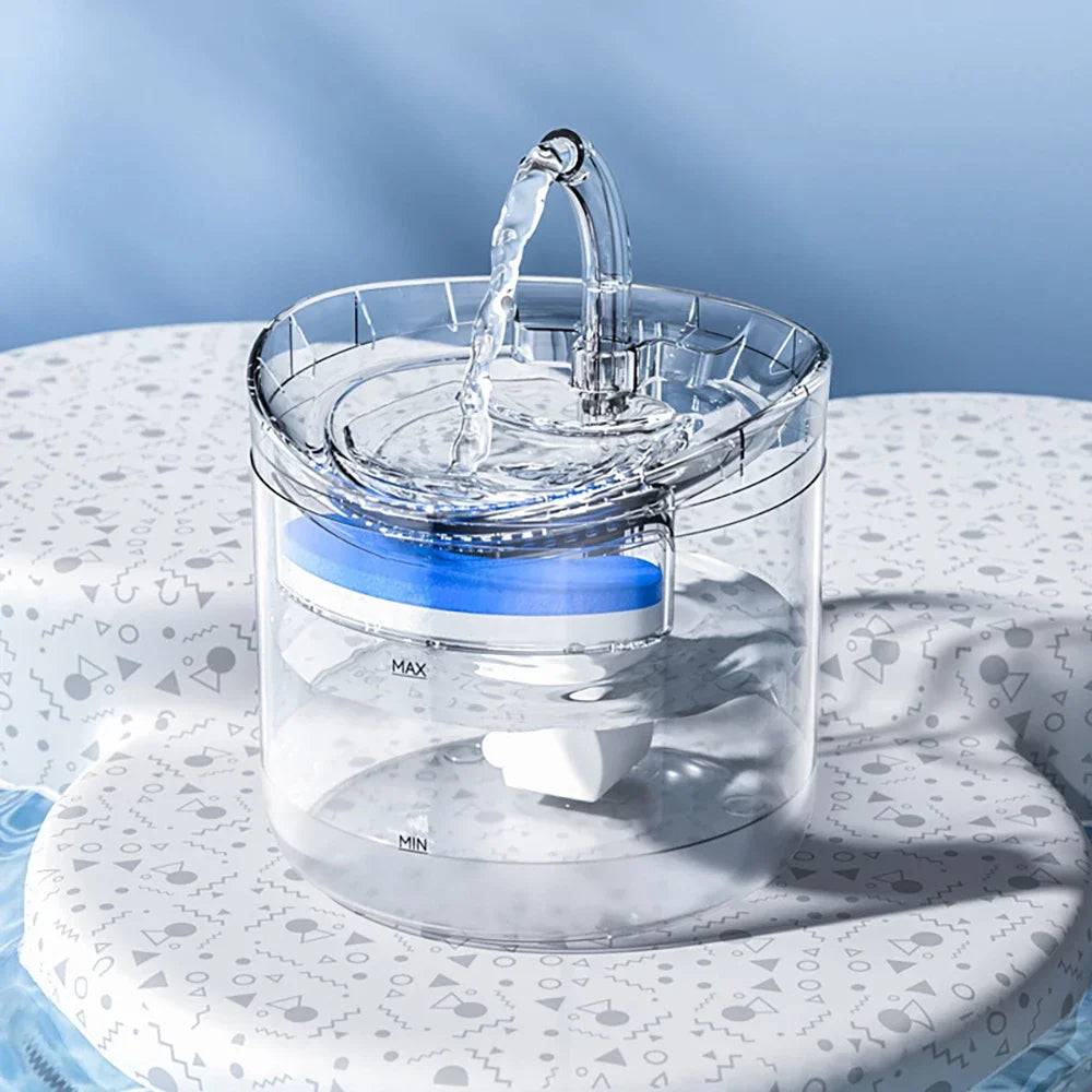 Smart USB Pet Fountain – Filtered, sensor-activated.