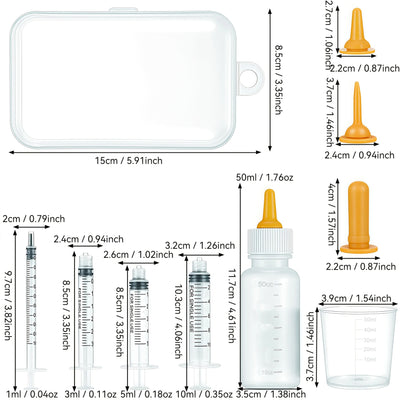 Pet Feeding Nipple – Milk bottle for kittens, puppies & small pets.