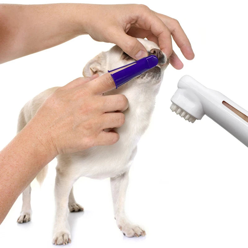 Dog Tartar Control Kit – 4-piece dental care set.