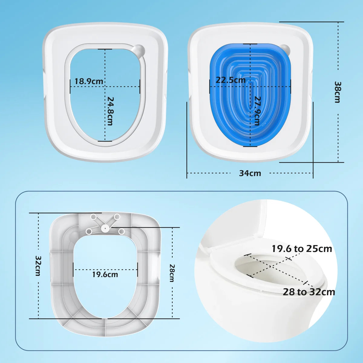 Pet Toilet Training Kit – Reusable tray for cats & dogs.