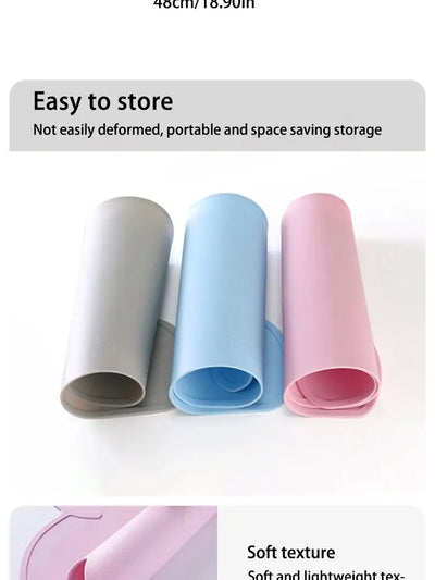Nonspill Pet Mat – Waterproof, non-slip, easy-clean silicone.