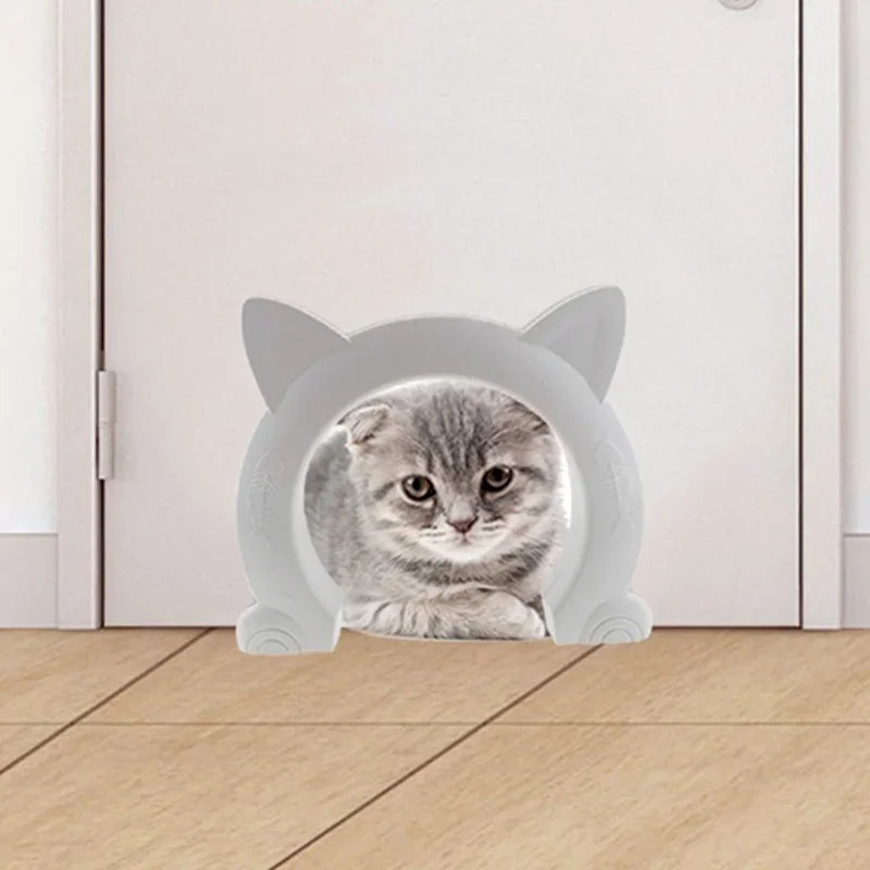 Pet Gate Door – Directional ABS access for cat & dog training.