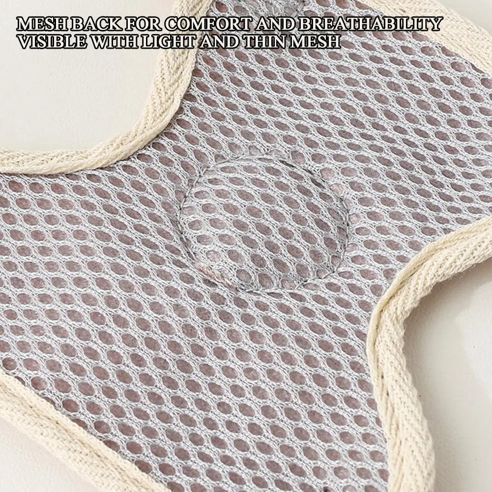 Aviour adjustable undershirt harness for pets with breathable mesh back for comfort and ventilation